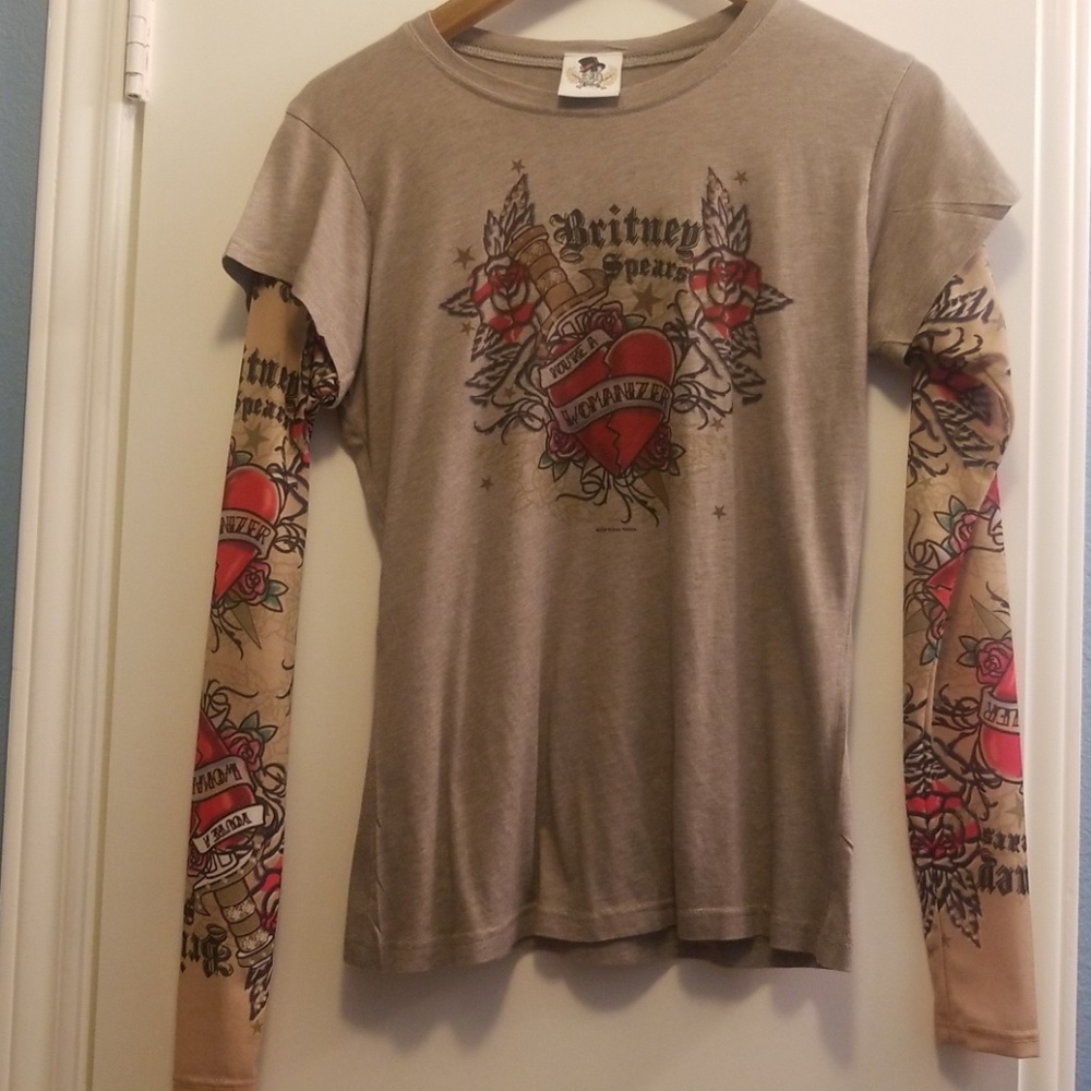 Britney Spears Womanizer Concert Tee